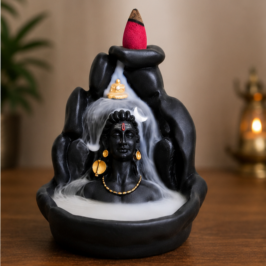 Adiyogi Backflow Incense Fountain